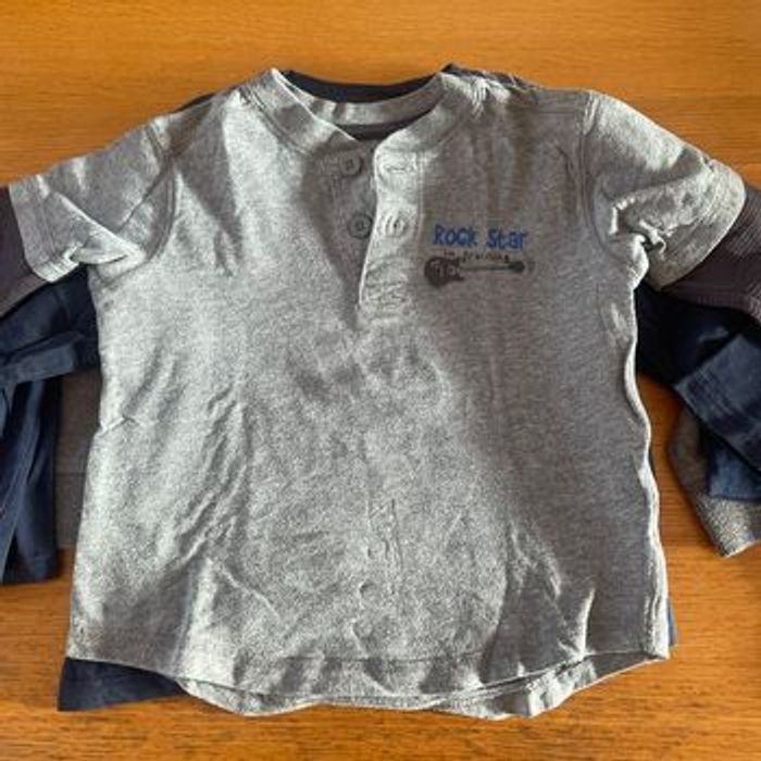 Lot 6 t-shirt manches longues 3 ans - photo numéro 5