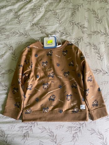 Sweat à motifs garçon, taille 36 mois