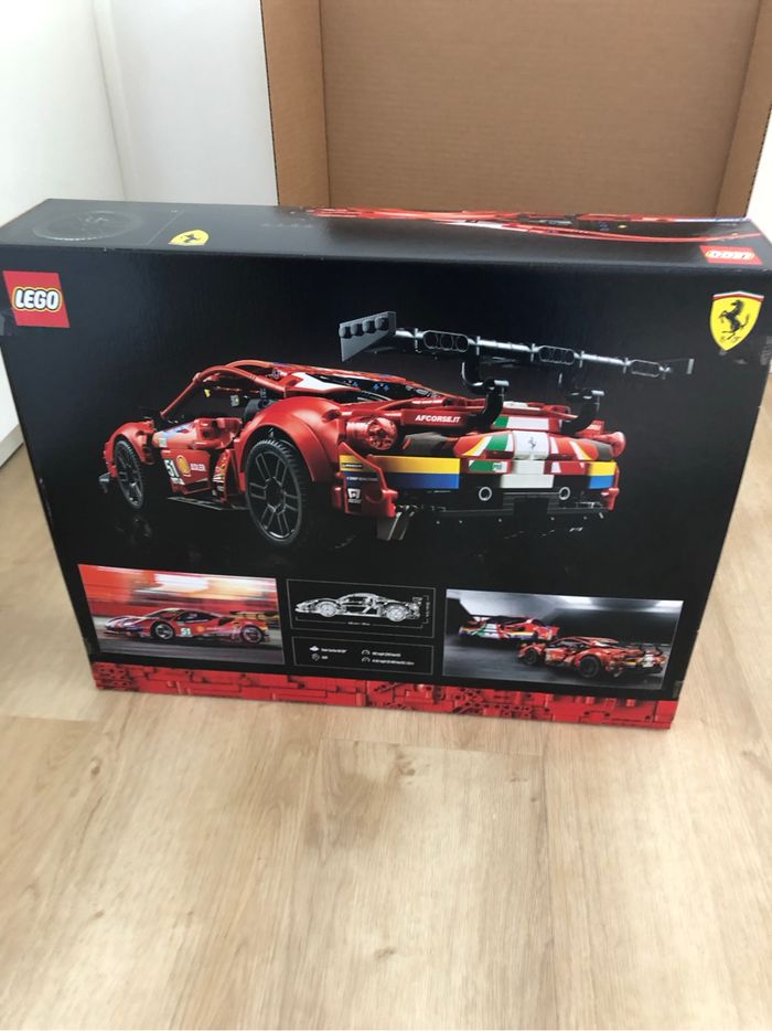 Voiture lego technic neuf ferrari gte af corse 42125 - photo numéro 2
