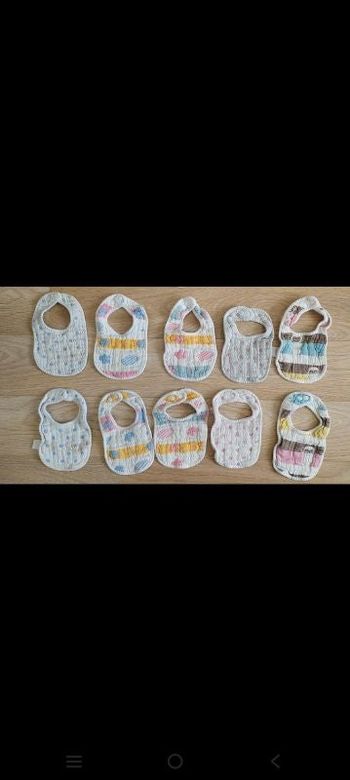 Lot 12 bavoirs 0/3 mois