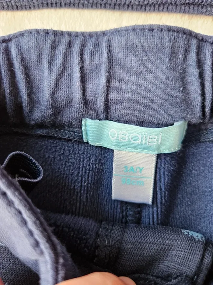 Tenue sweat + pantalon okaidi 3 ans 98cm - photo numéro 6