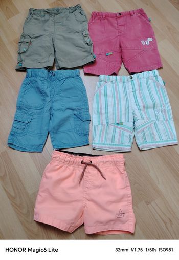 Lot short 18 mois