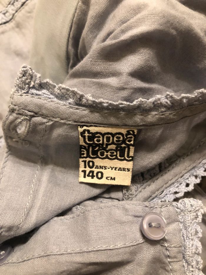 Blouse tape à l’œil 10 ans - photo numéro 4