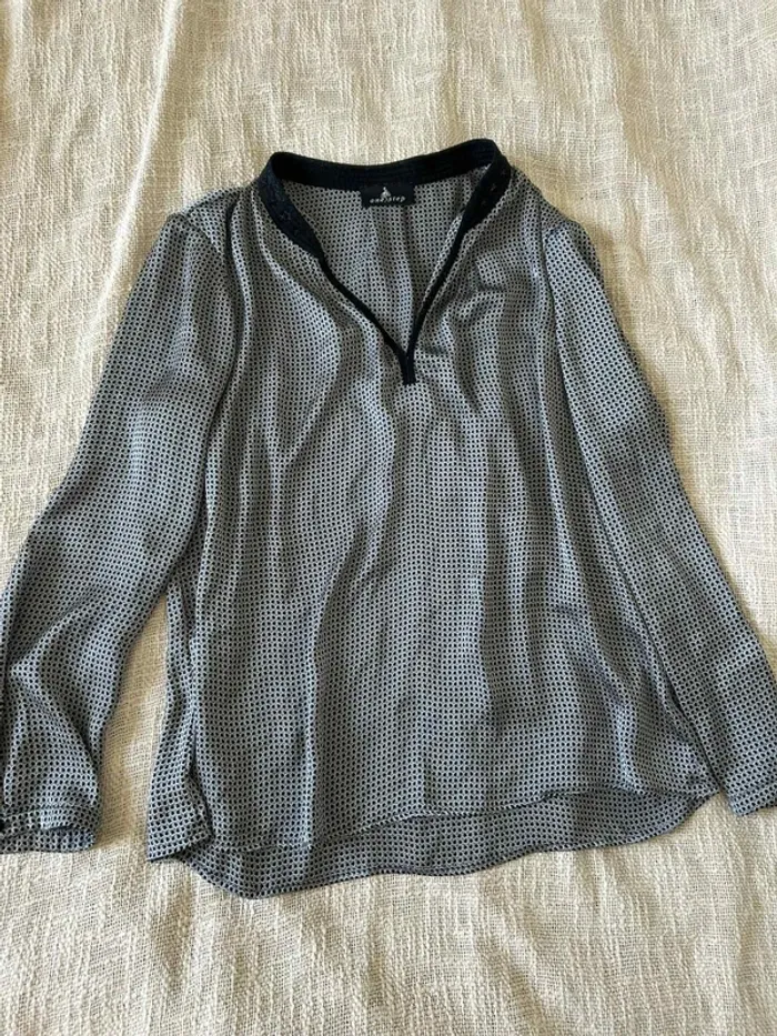 Blouse One Step - Taille 40 Gris noir