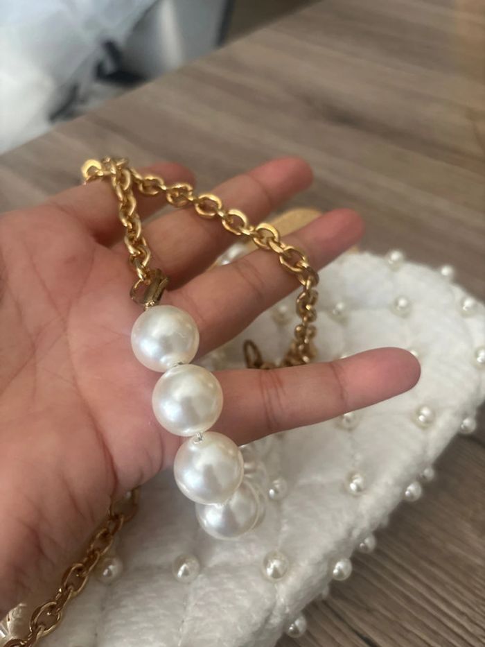 Sac blanc diademe châle ceinture mariage TU - photo numéro 16