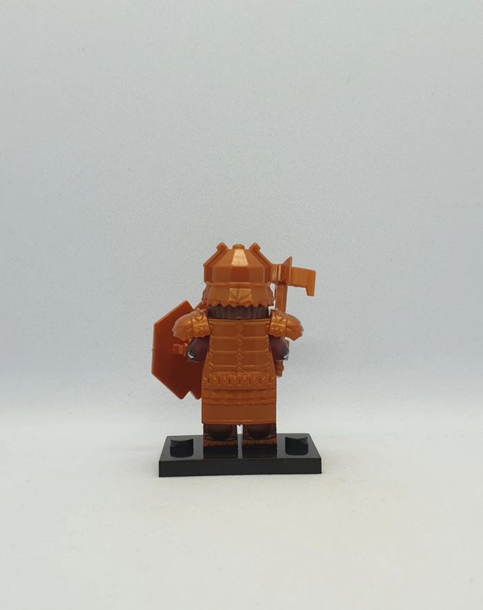 💍 Figurine Le Seigneur des Anneaux - Nain Guerrier - (Style Lego) 💍 - photo numéro 3
