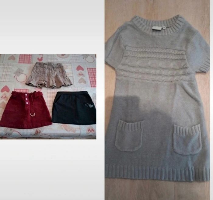 Lot de jupes et robes 6ans paillette - photo numéro 2