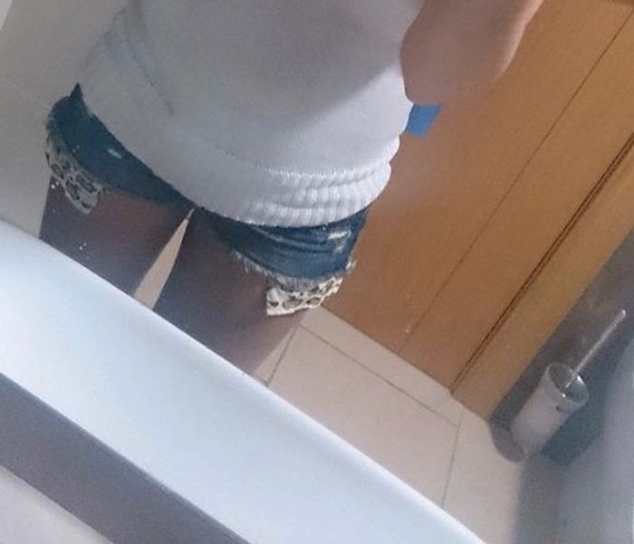 Short en jean h&m - photo numéro 3