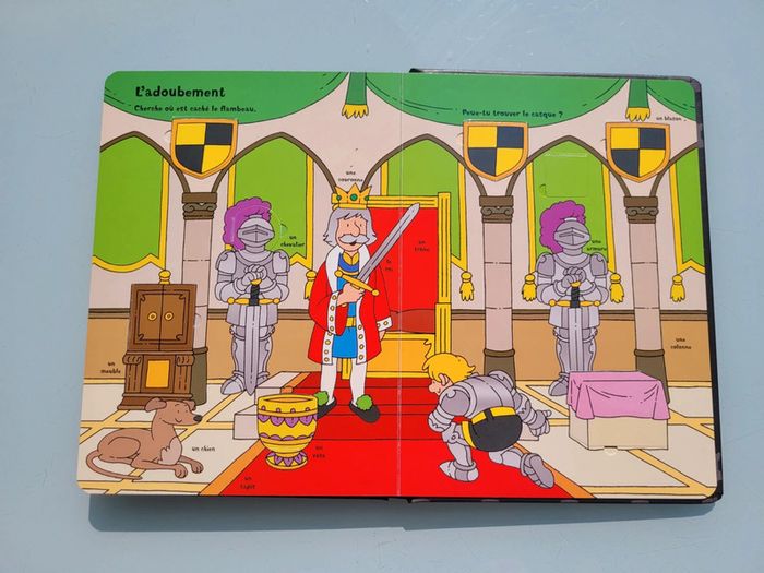 Livre à volets Le Chevalier 🛡 collection les grandes cachettes piccolia (48) - photo numéro 10