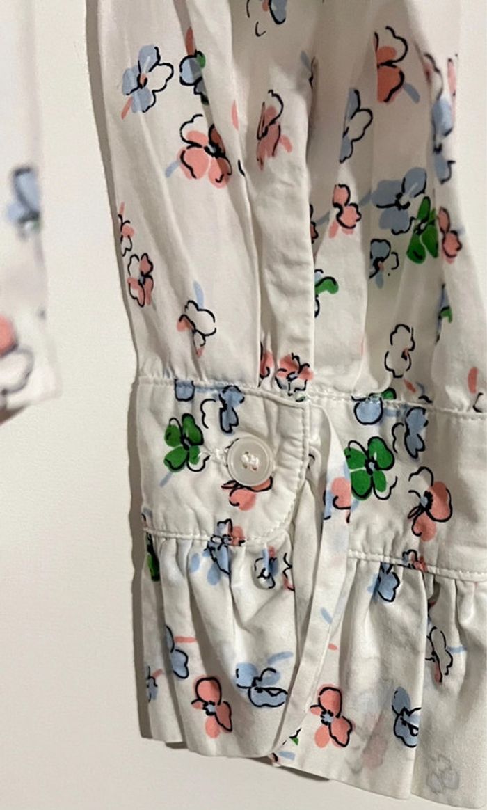 Chemise Fleurie Modèle Colomb Claudie Pierlot Taille 38 - photo numéro 12