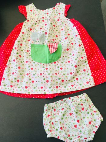 Ensemble robe et boomer 18 24 mois vêtement bébé fille orchestra