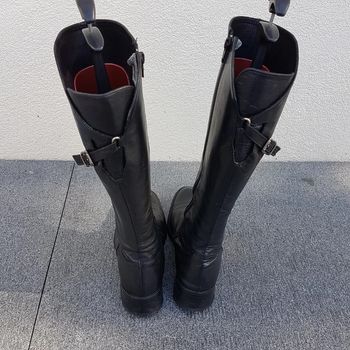 Bottes cavalières cuir