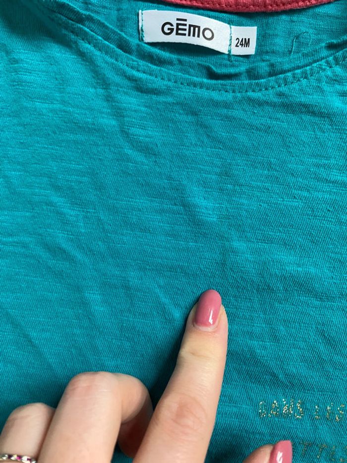 T-shirt manches longues herisson 24 mois 2 ans - photo numéro 4