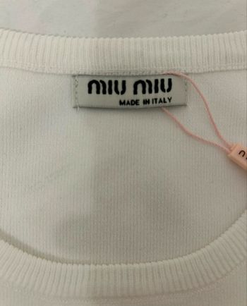 Débardeur miu miu