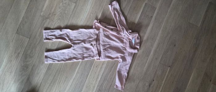 Ensemble pull avec col et pantalon 18M