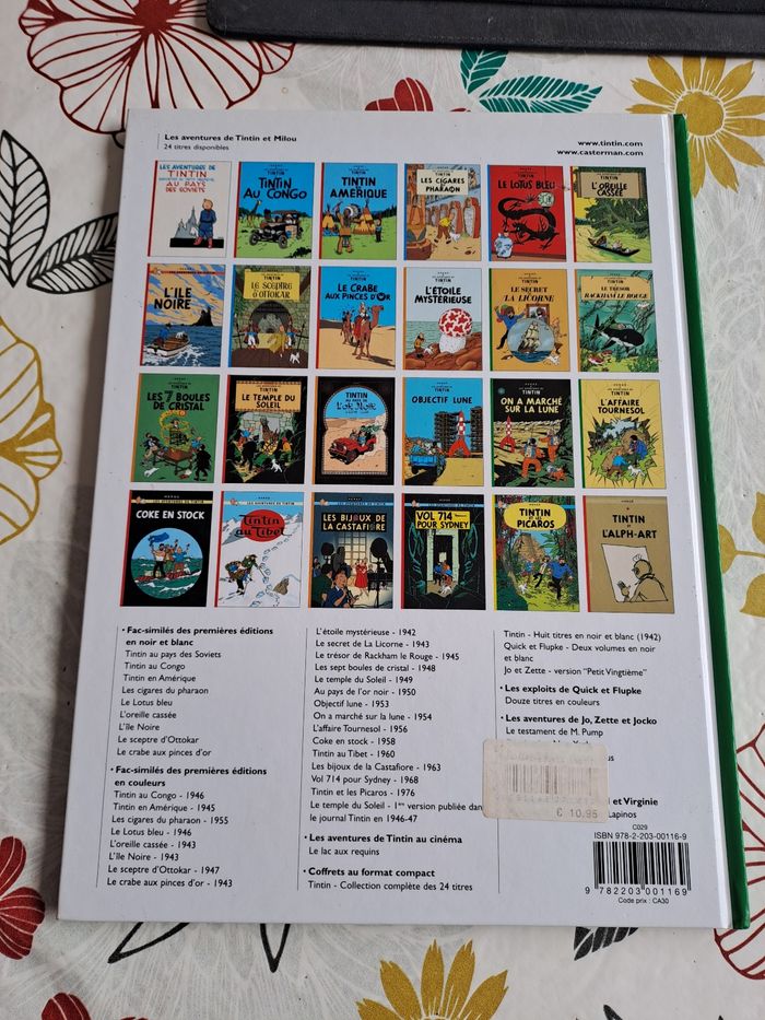 Les aventures de tintin on a marché sur la lune - photo numéro 2