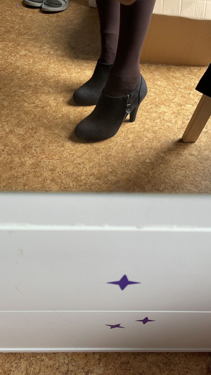Boots compensées pointure 38 - photo numéro 5