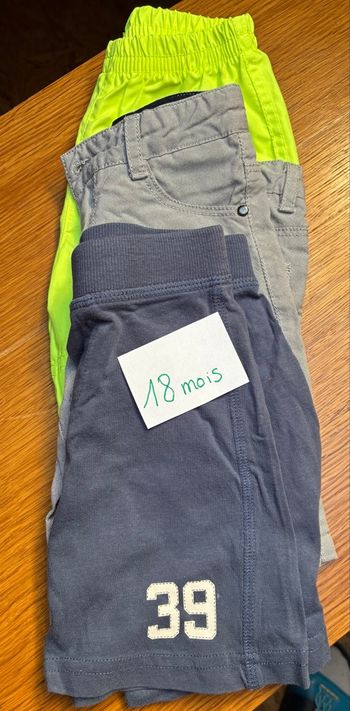 Lot de shorts