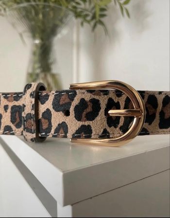 Ceinture leopard taille 90