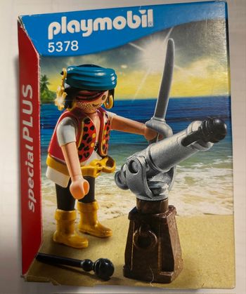 Playmobil - 5378 - Canonnier des Pirates Figurine