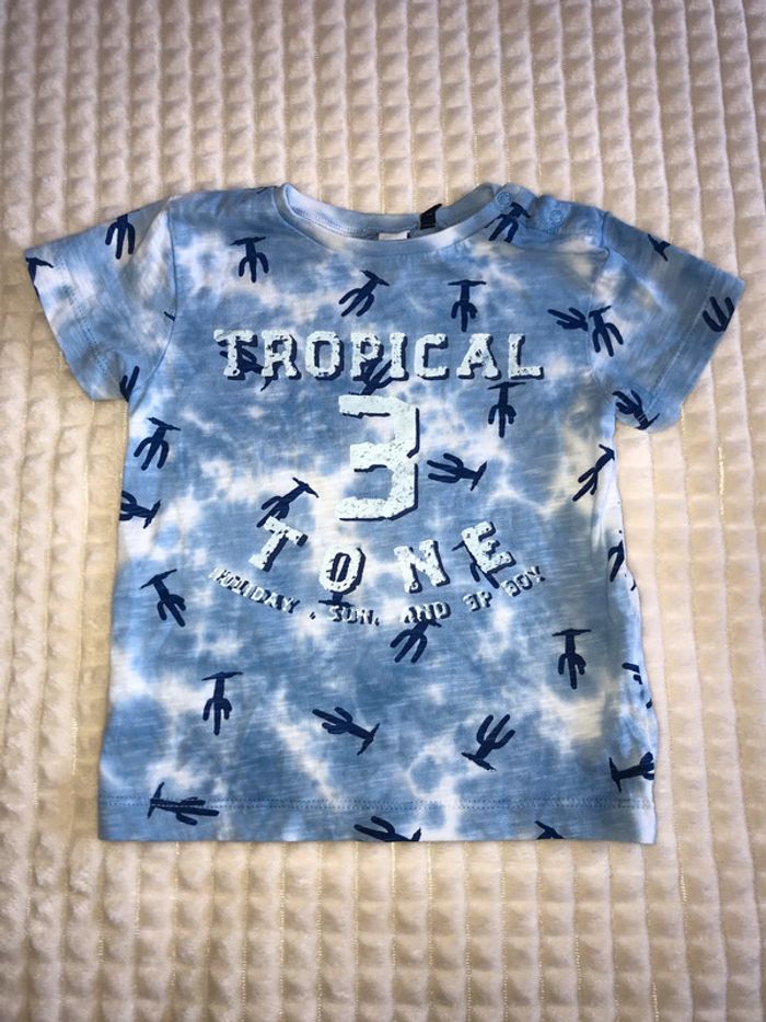 T-shirt 3 pommes 9-12 mois