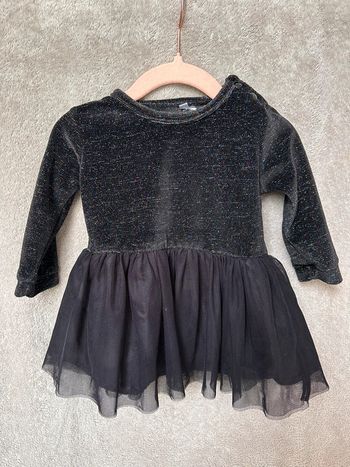 Robe noir a paillettes