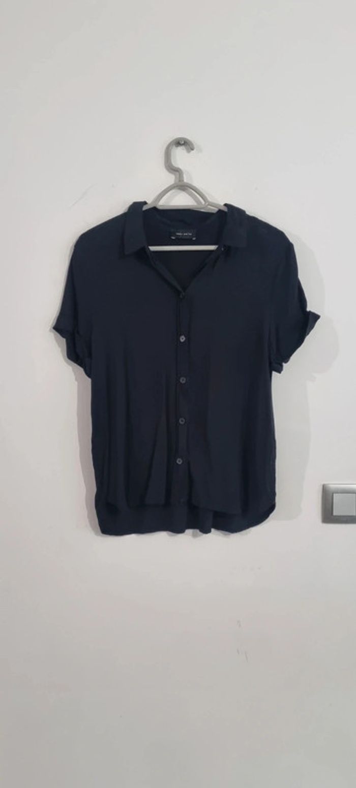 Chemise noire teddy Smith