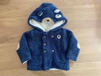 Gilet épais double polaire sergent major 12 mois