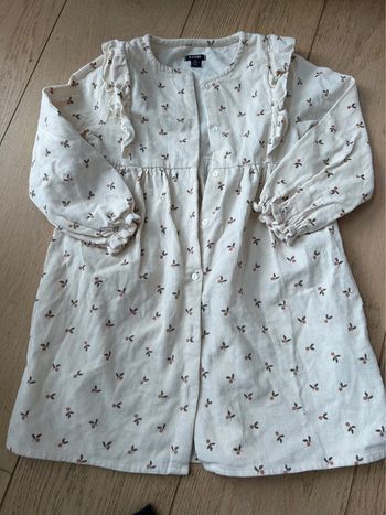 Robe en velours Kiabi