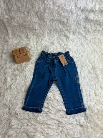 👖 Jean Tape à l’œil – Taille 6 mois