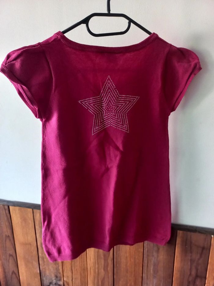 Pull léger rose sans manches - photo numéro 2