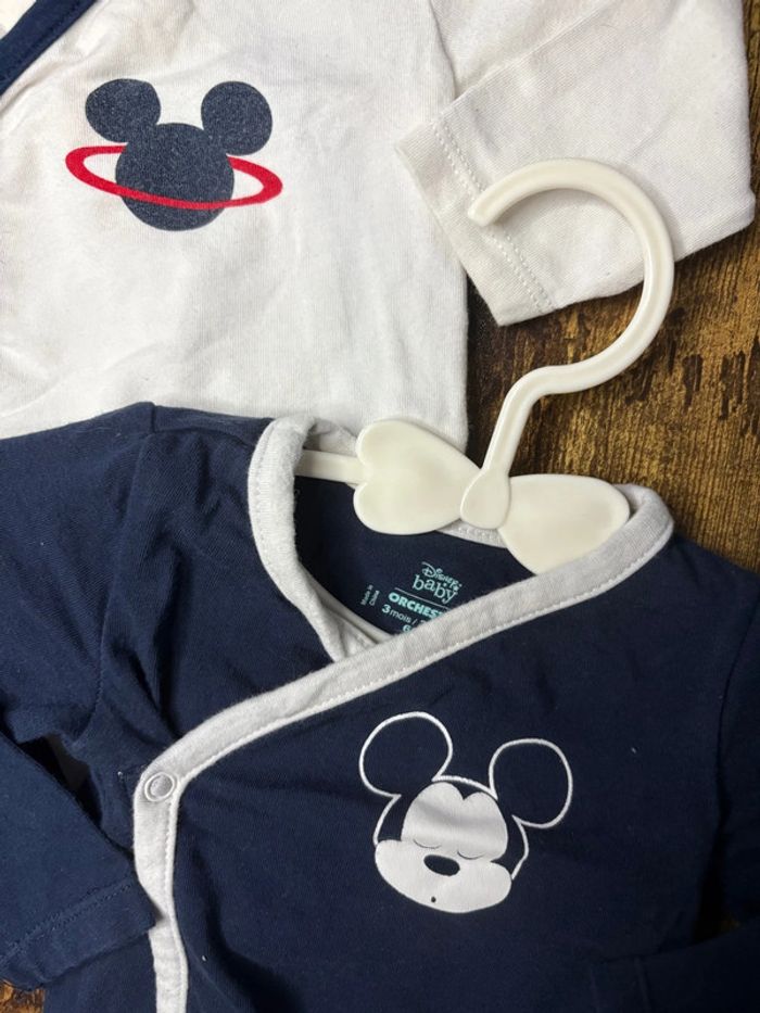 Lot 2 bodys Disney 3m - photo numéro 2