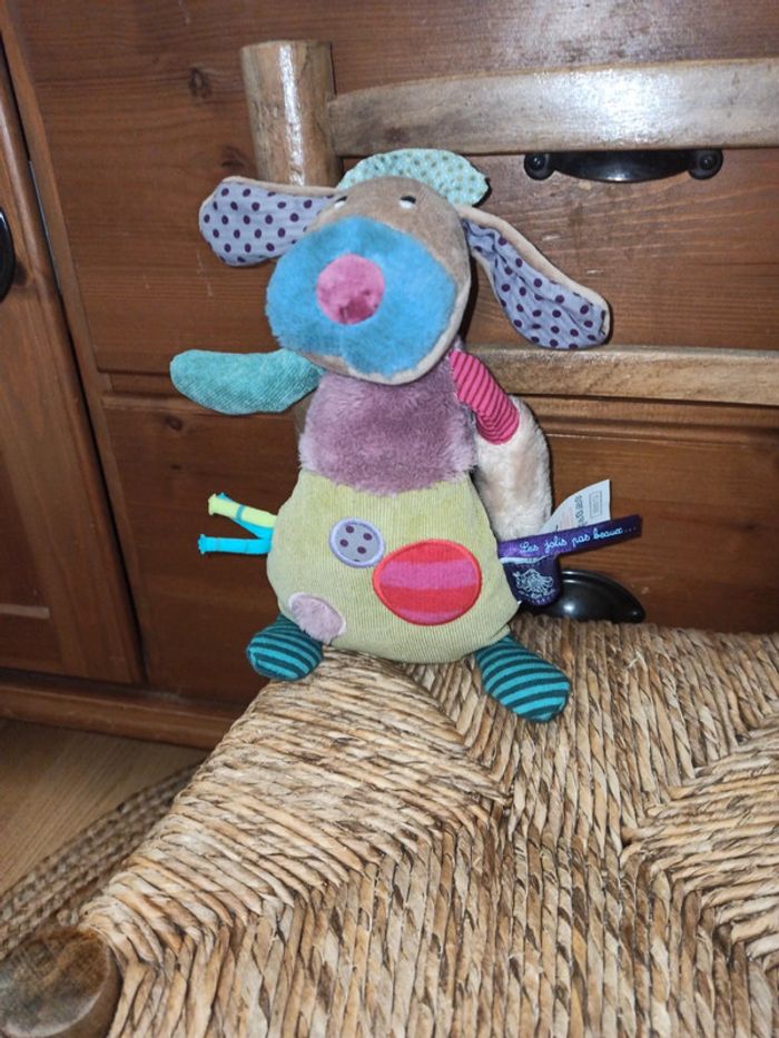 Chien doudou moulin roty les jolis pas beaux tbe - photo numéro 3