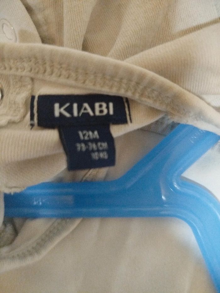 Pyjama bébé beige - Kiabi– Taille 12 mois - photo numéro 2