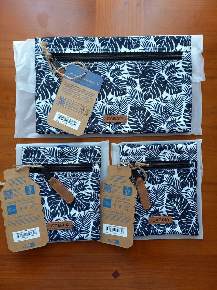 Lot 3 pochettes Cabaïa Gorki