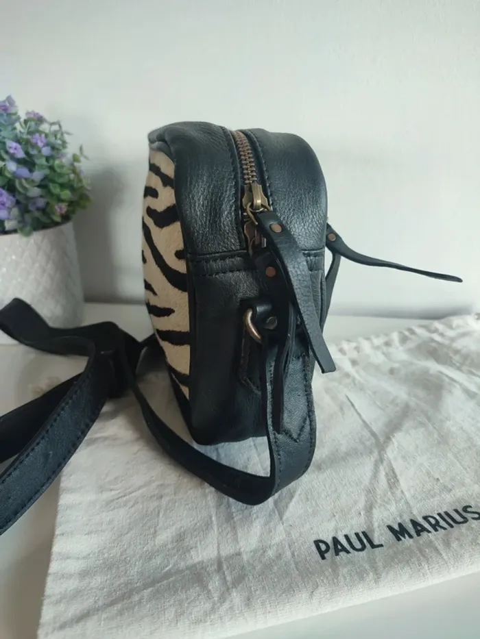 Sac en cuir l'Impertinent Zèbre 🦓 Paul Marius - photo numéro 6