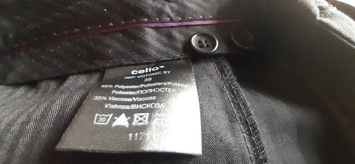 Pantalon Céline noir taille 38 - photo numéro 5