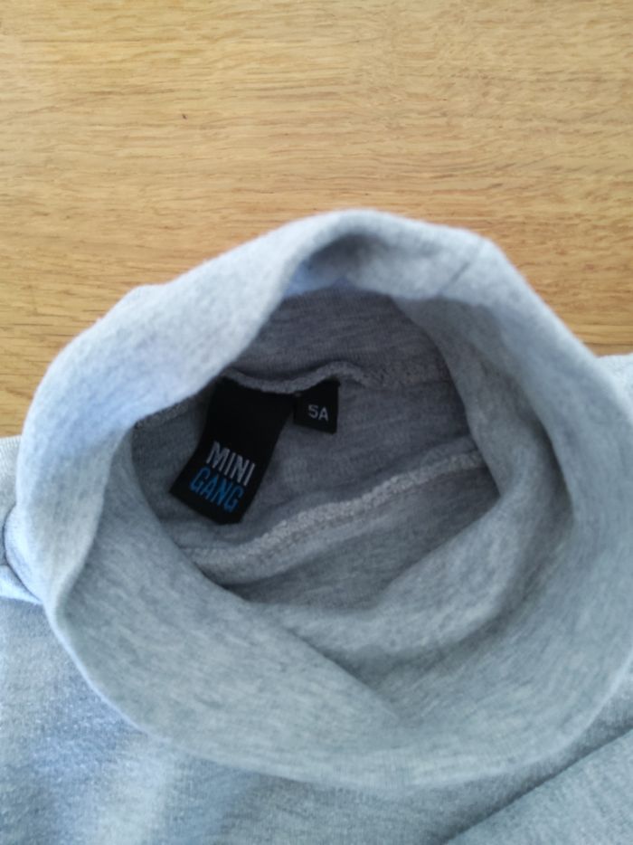 Maillot gris col roulé - photo numéro 3