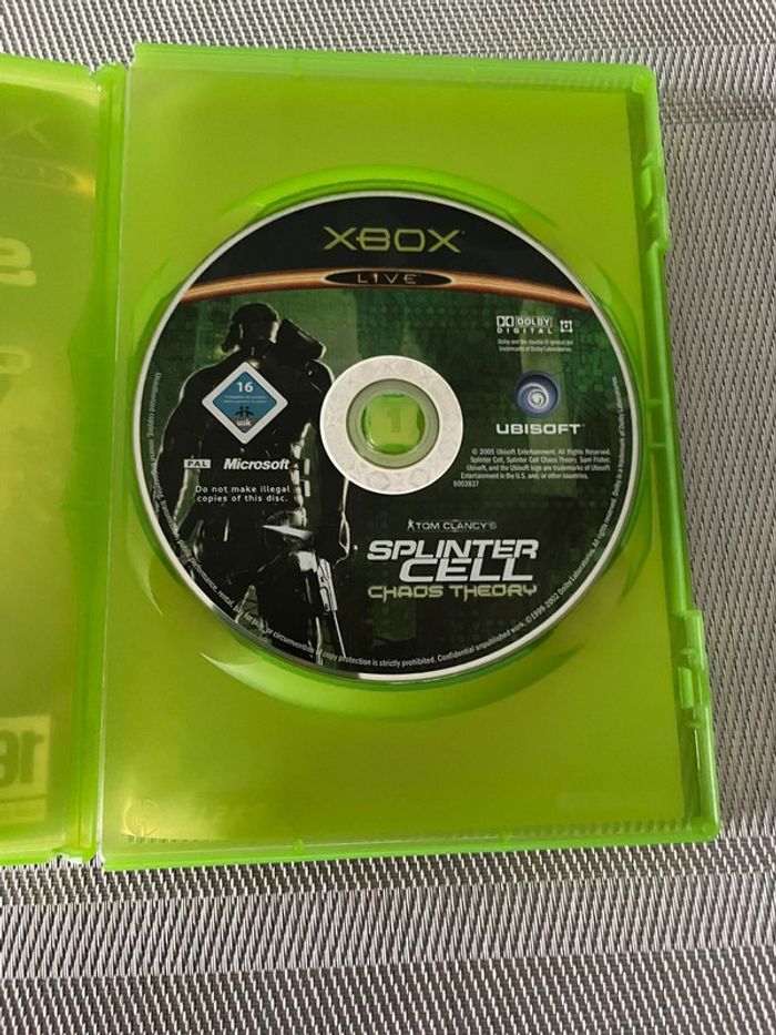 Splinter Cell Chaos Theory Jeu Xbox FR - photo numéro 2