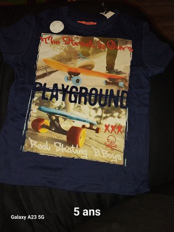 Teeshirt 5 ans