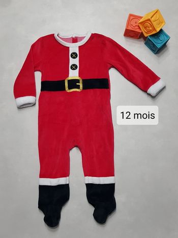 Pyjama Noel Inextenso 12mois