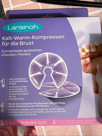 Compresse apaise poitrine