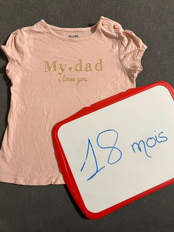 Teeshirt Kiabi 18 mois