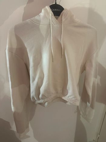 Sweat à capuche court