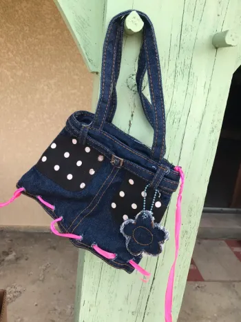 sac en jean fille