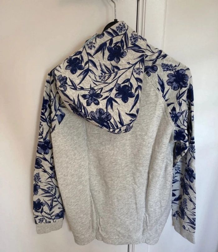 Très beau gilet zippé à capuche en super bon état || pepe jeans || taille 16 ans - photo numéro 2