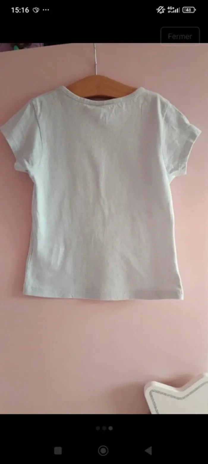 T-shirt Reine des neiges 2 - 4 ans 🎀 - photo numéro 3
