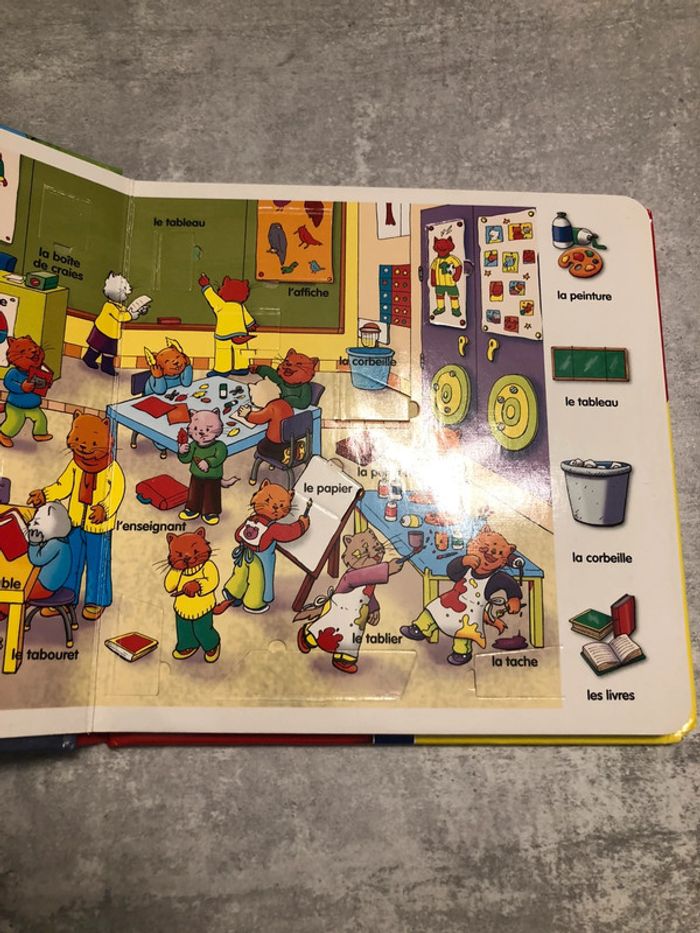 Livre mes premiers mots à rabats futés - photo numéro 2