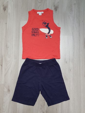 Pyjashort garçon 3/4 ans