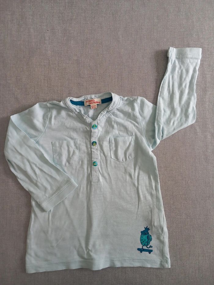 Tee-shirt manches longues 18 mois DPAM tbe